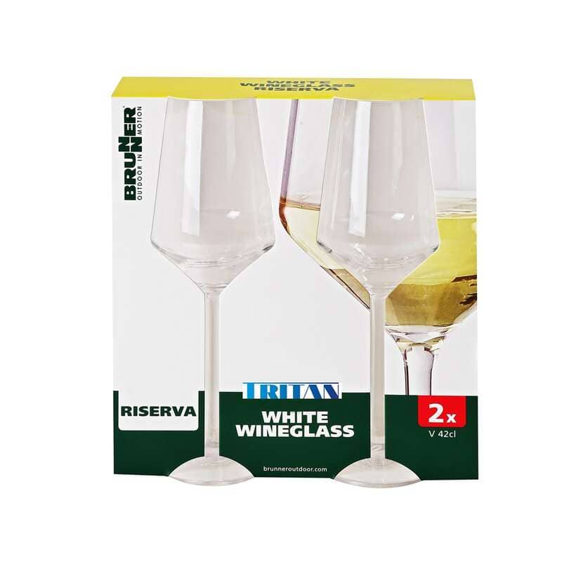 Brunner Riserva witte wijnglas 30cl 2stuks