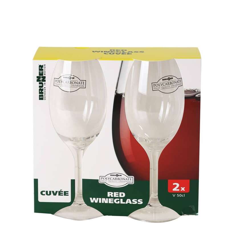 Brunner Cuvée rode wijnglas 60cl 2 stuks